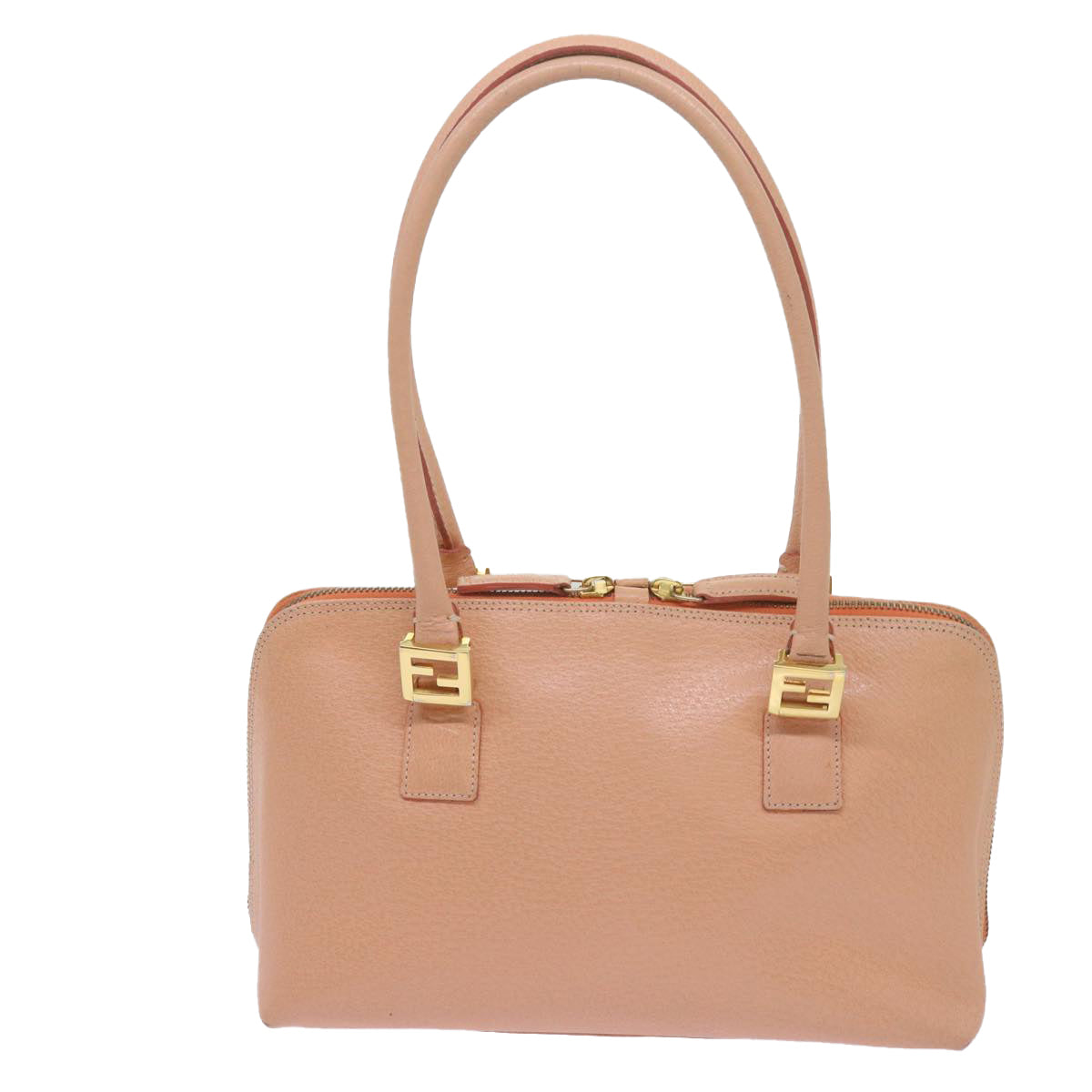 Luxury FendiHand Bag Leather Orange68524