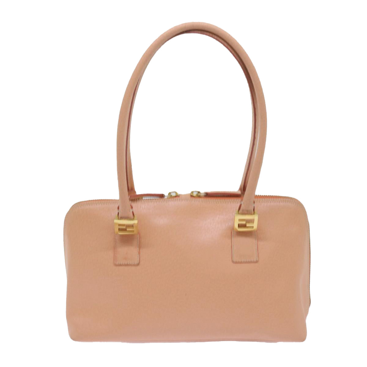 Luxury FendiHand Bag Leather Orange68524