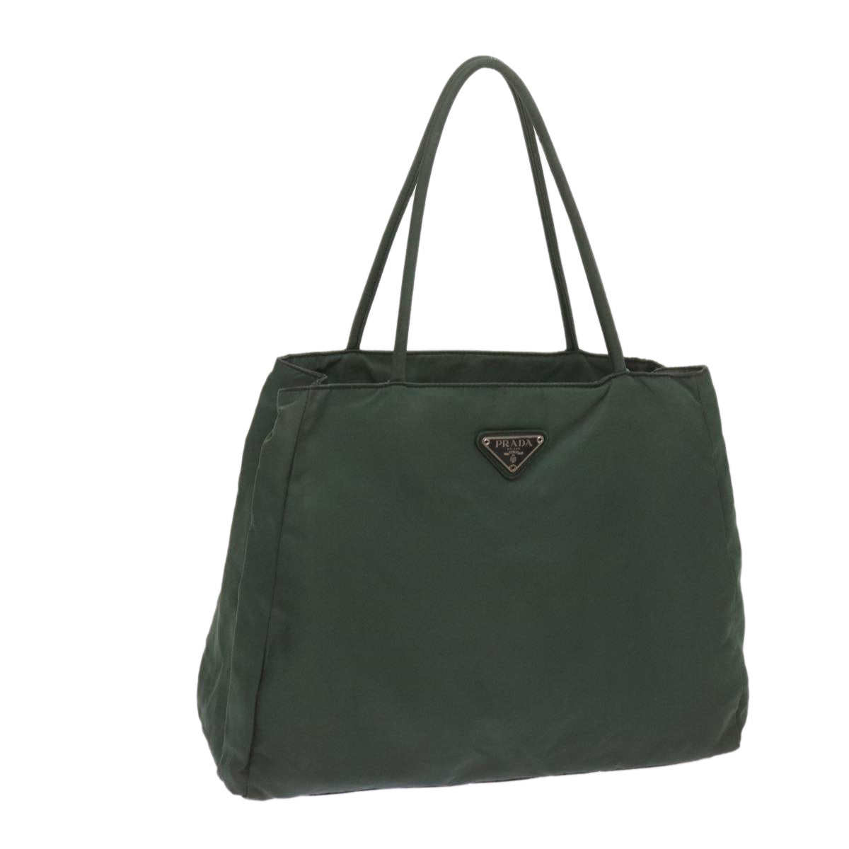 Luxury PradaTote Bag Nylon Green 68622