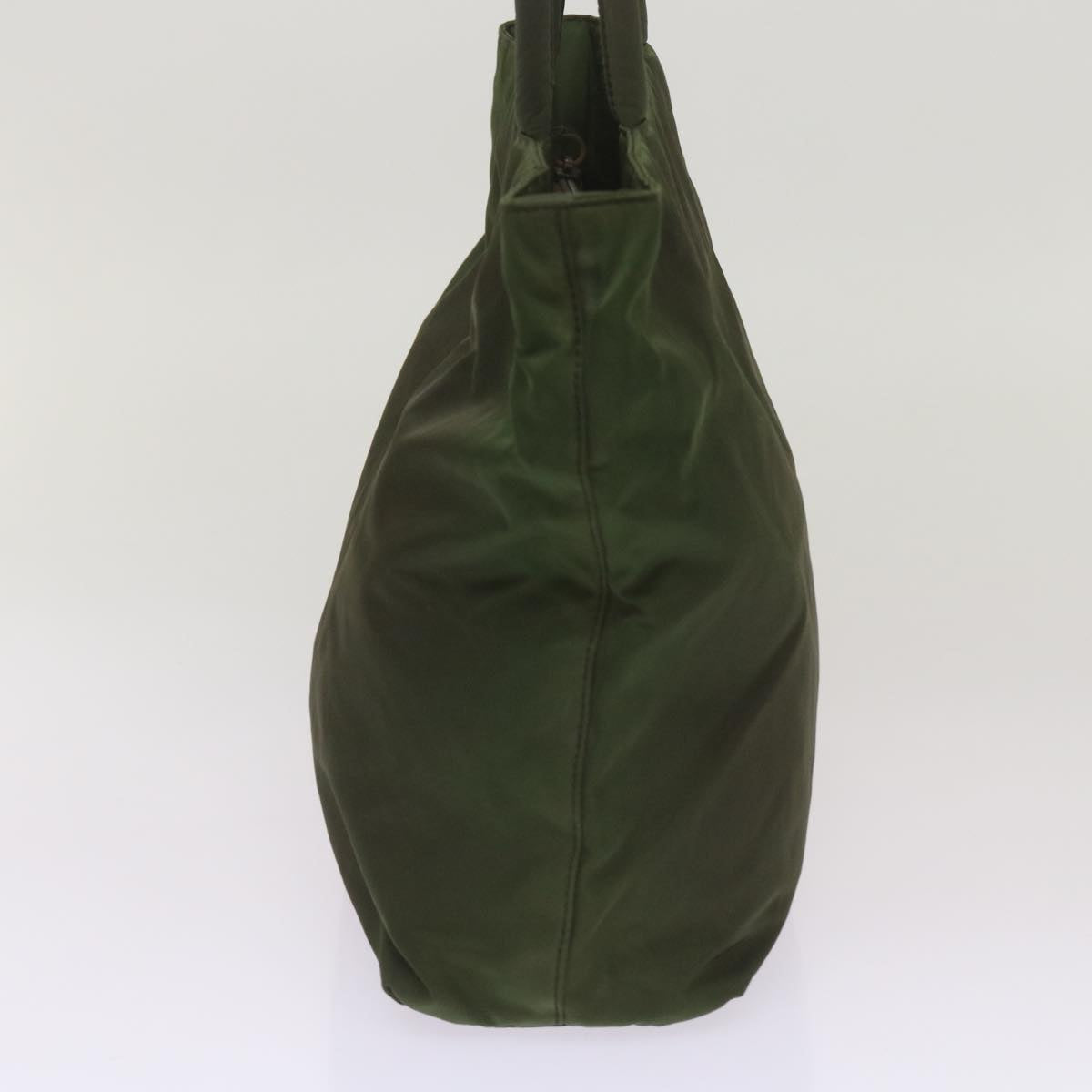 Luxury PradaTote Bag Nylon Khaki 68625