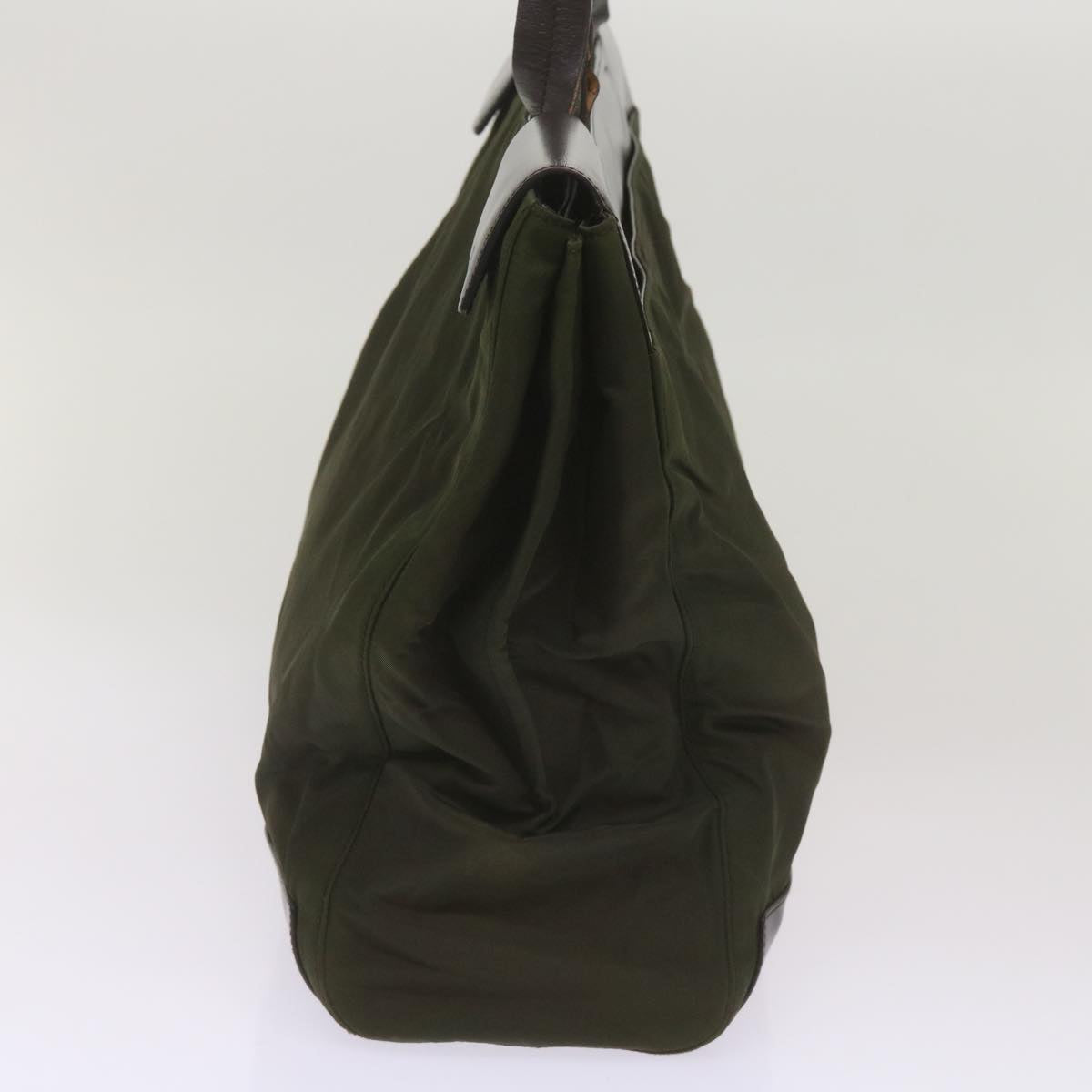 Luxury PradaTote Bag Nylon Khaki 68627
