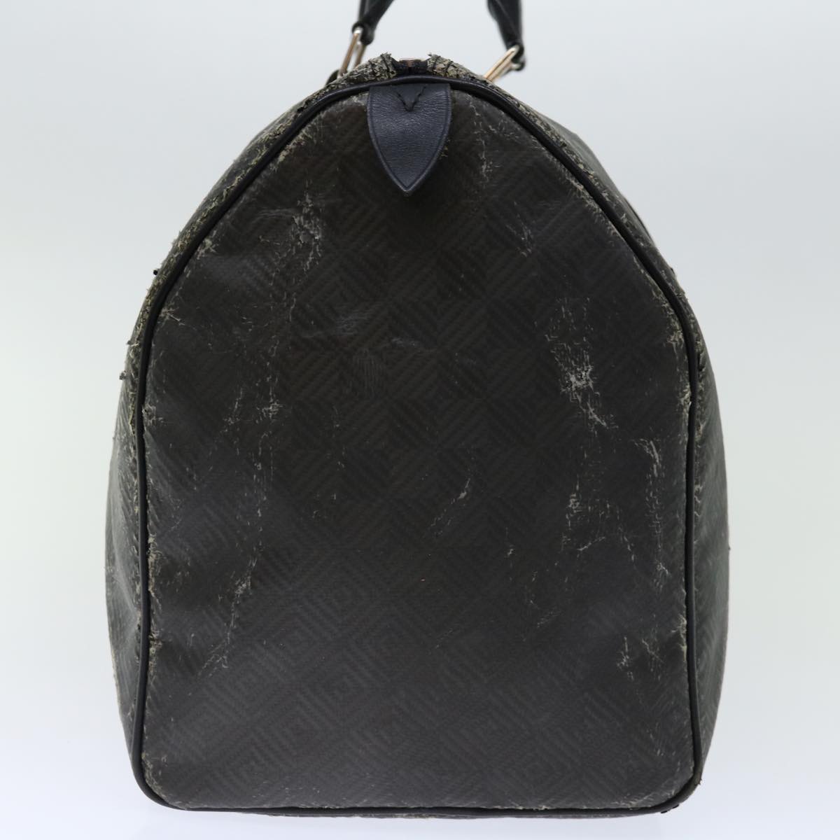 LOUIS VUITTON Damier Carbon Keepall 45 Boston Bag Black N41415 LV 68634