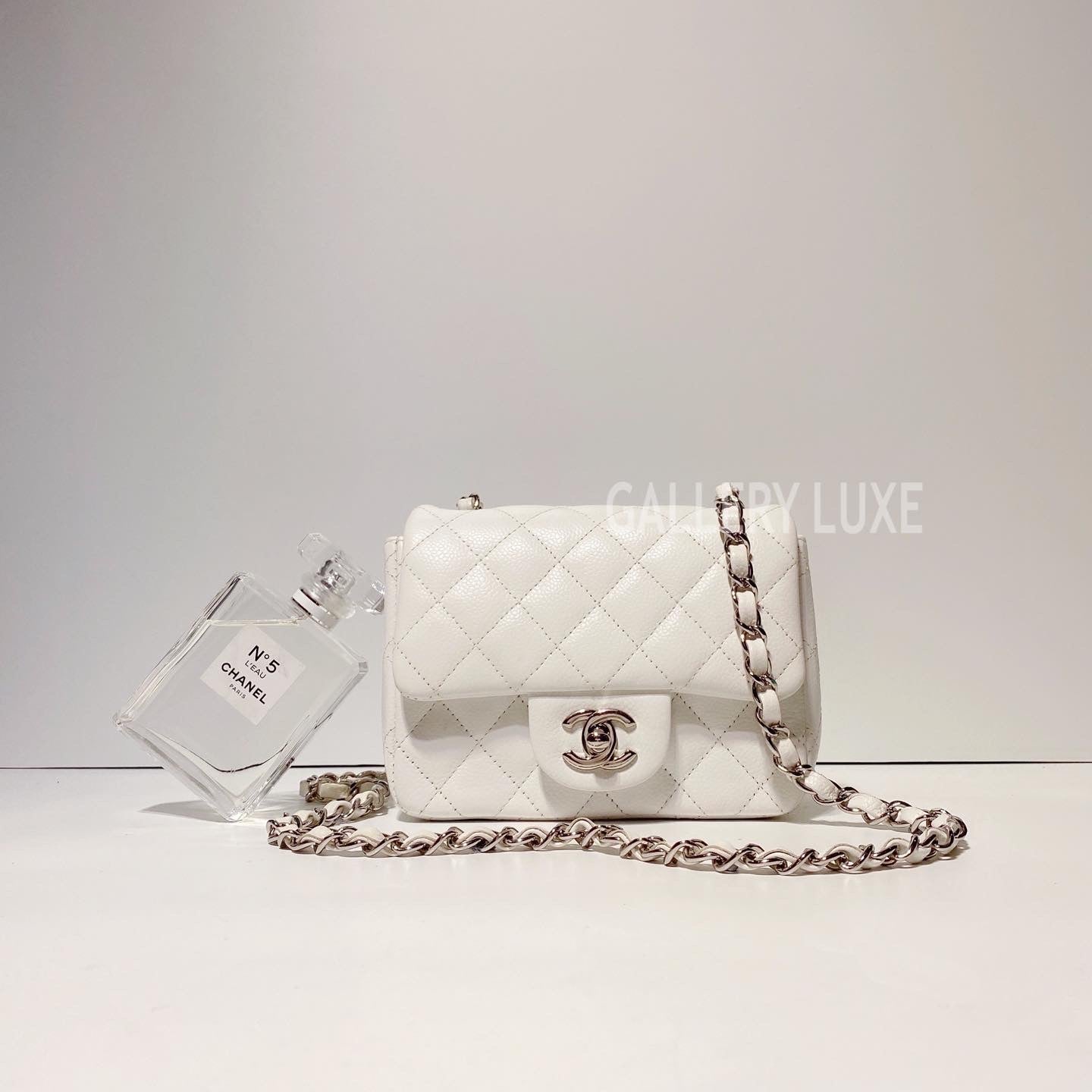 No.3351-Chanel Caviar Classic Flap Mini 17cm