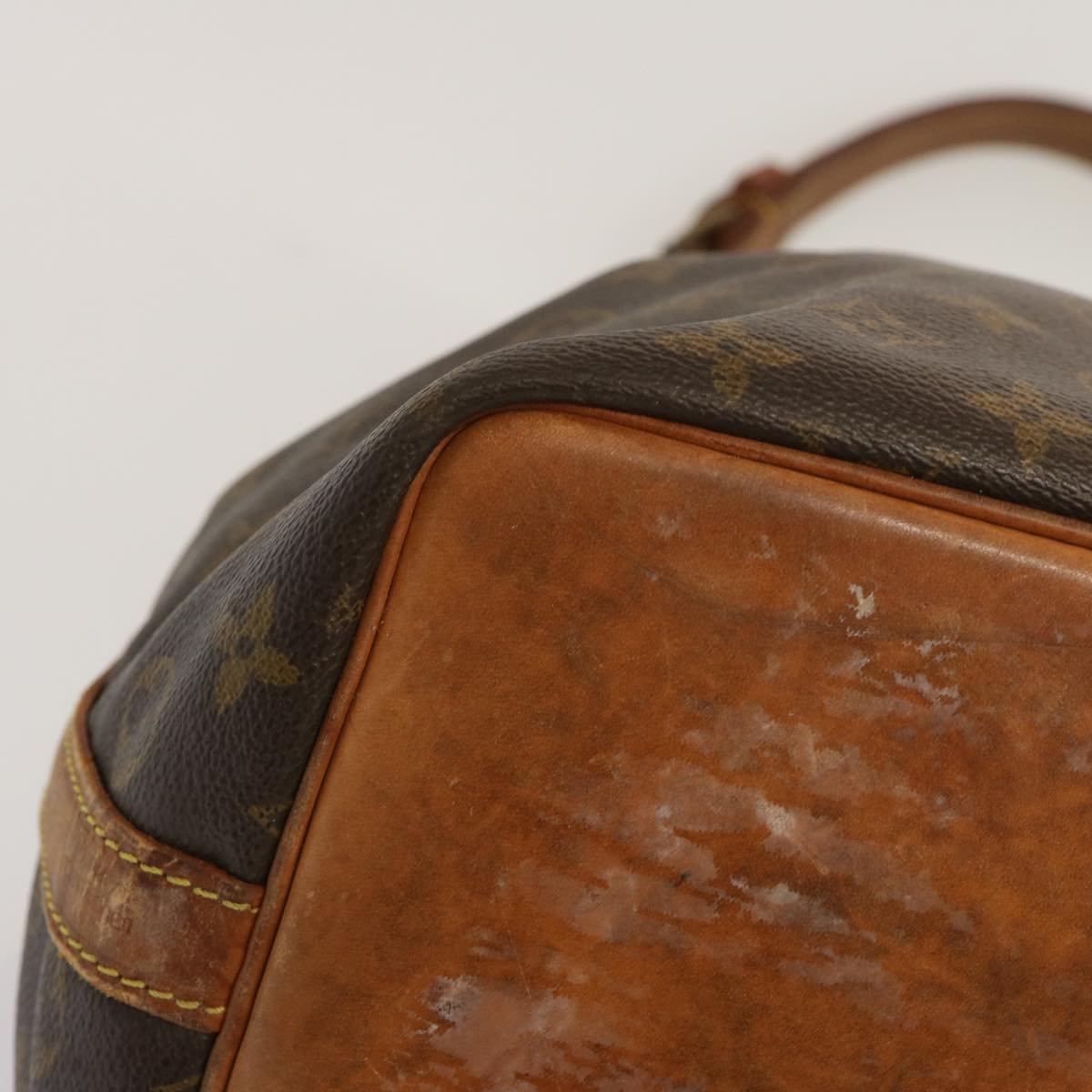 LOUIS VUITTON Monogram Petit Noe Shoulder Bag M42226 LV 68753