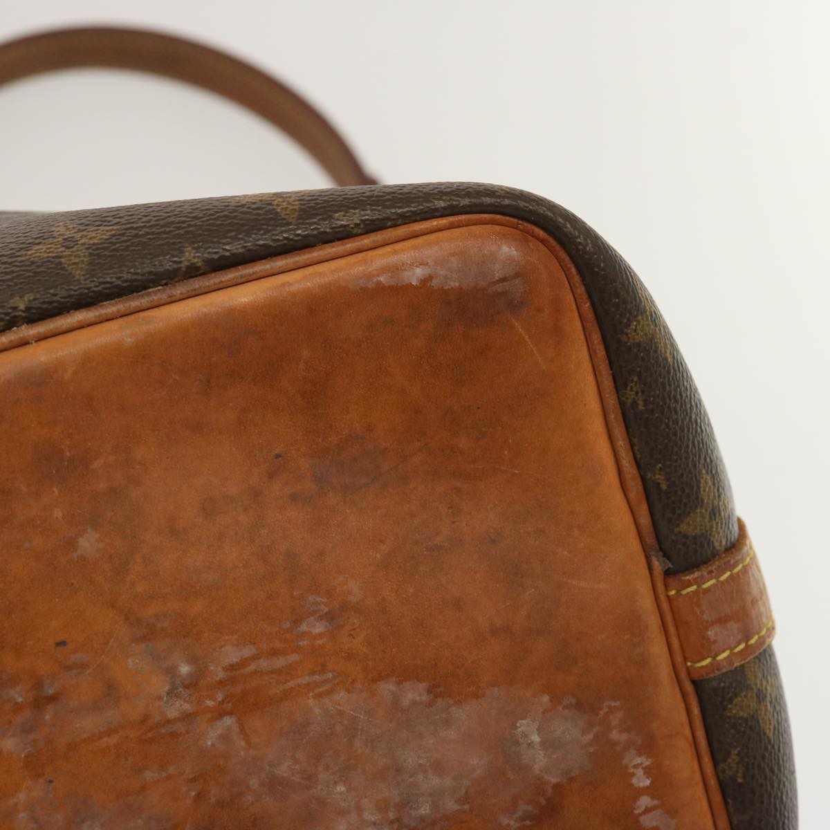 LOUIS VUITTON Monogram Petit Noe Shoulder Bag M42226 LV 68753