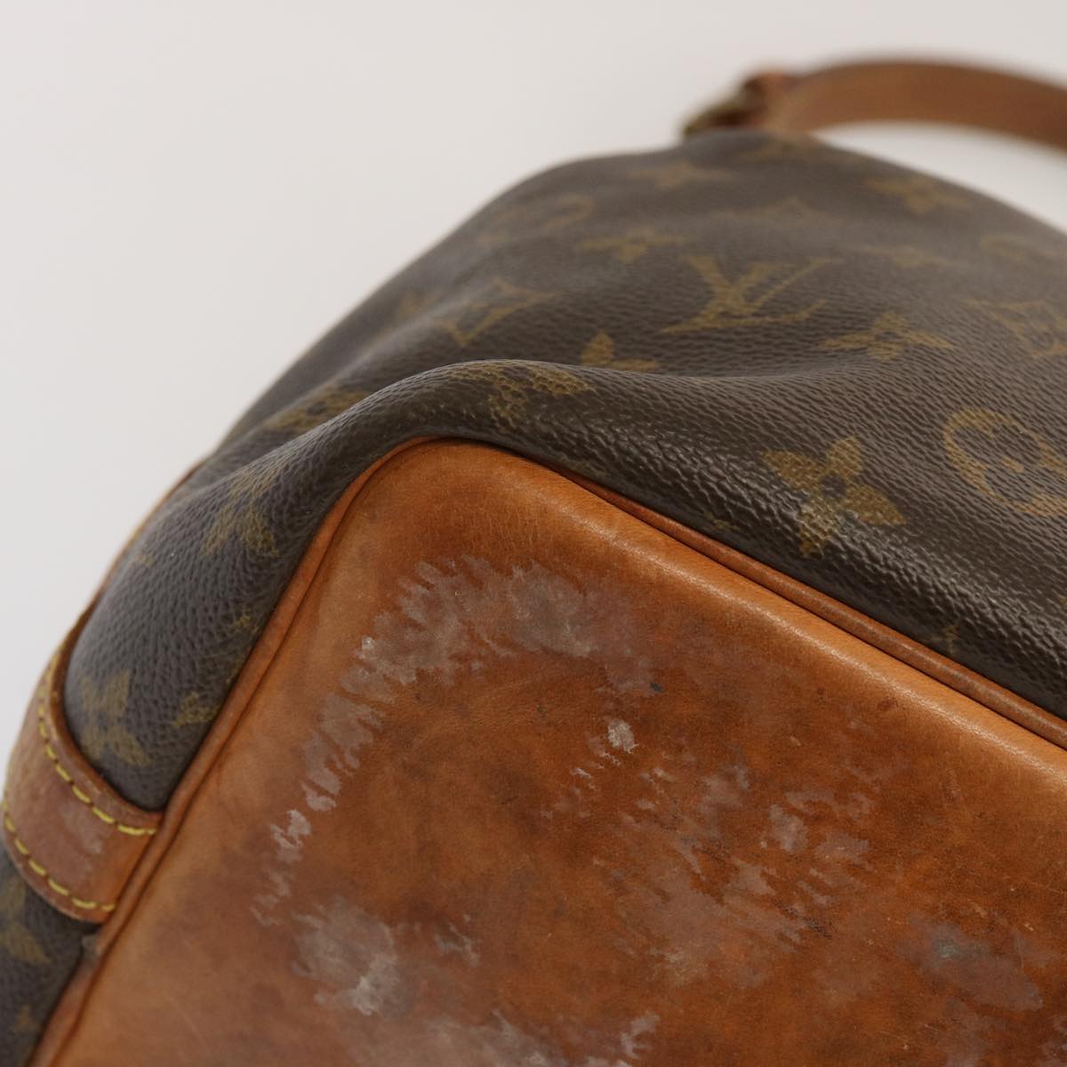 LOUIS VUITTON Monogram Petit Noe Shoulder Bag M42226 LV 68753
