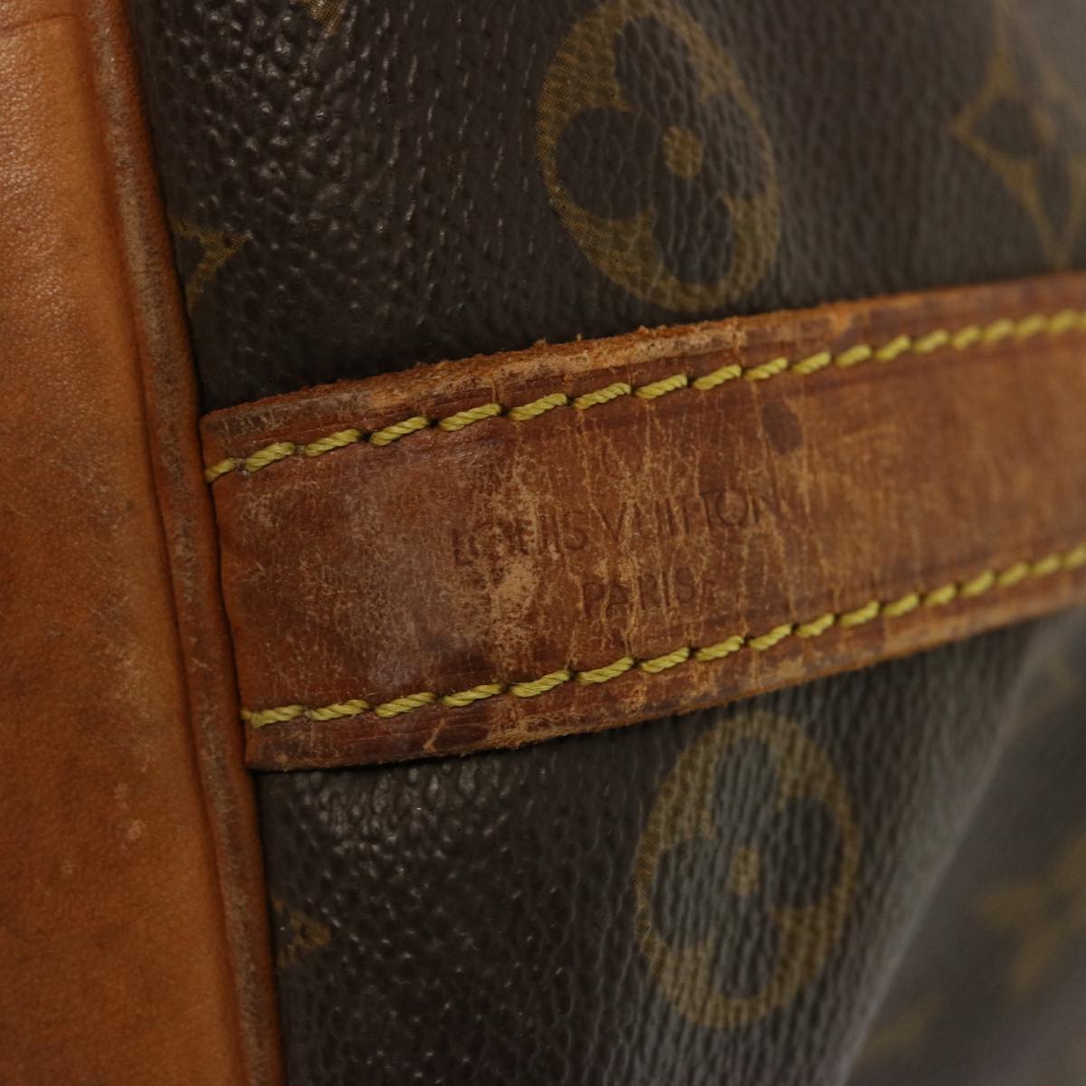 LOUIS VUITTON Monogram Petit Noe Shoulder Bag M42226 LV 68753