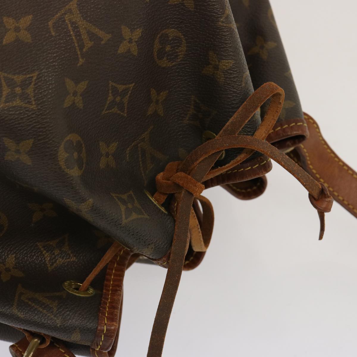 LOUIS VUITTON Monogram Petit Noe Shoulder Bag M42226 LV 68753