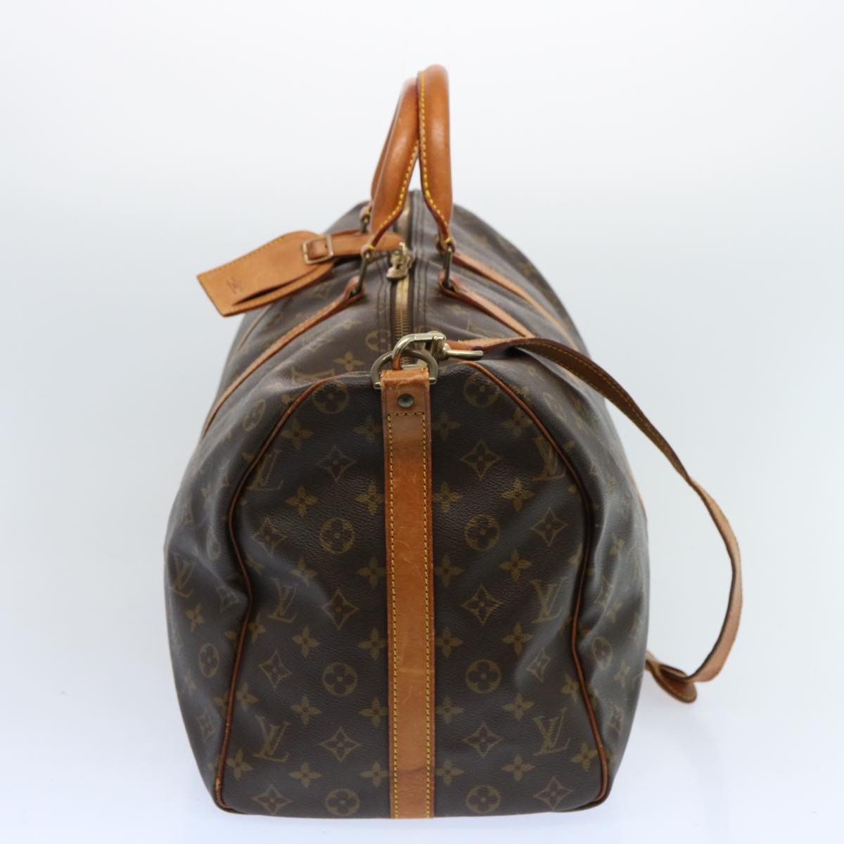 LOUIS VUITTON Monogram Keepall Bandouliere 50 Boston Bag M41416 LV 68765
