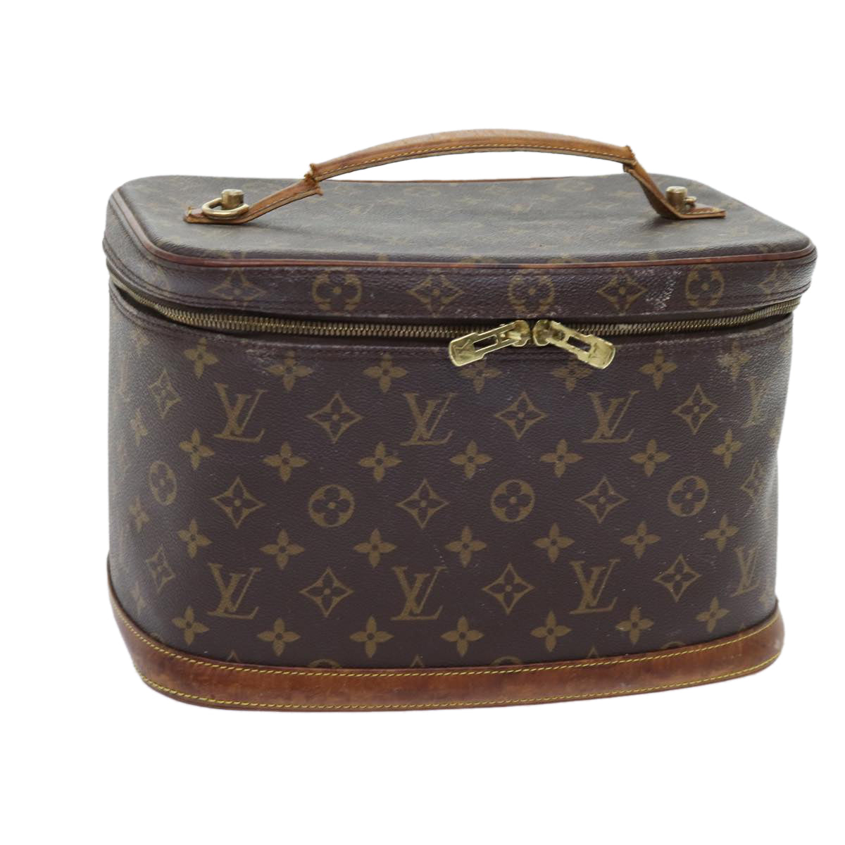 LOUIS VUITTON Monogram Nice Hand Bag 2way M47280 LV 68774