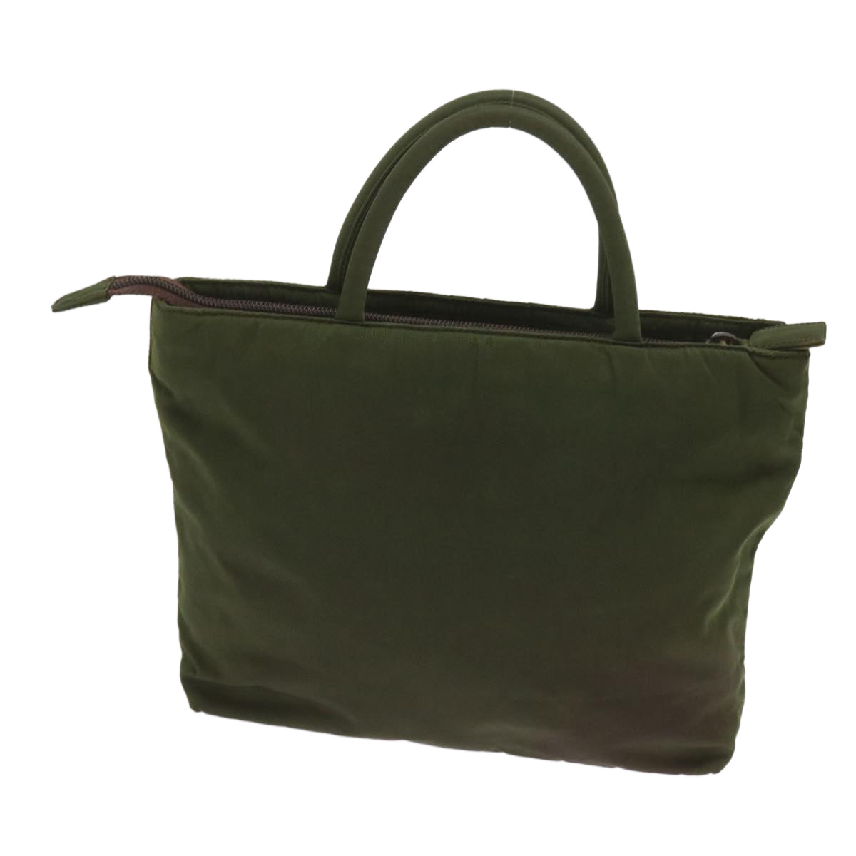 Luxury PradaHand Bag Nylon Khaki 68783