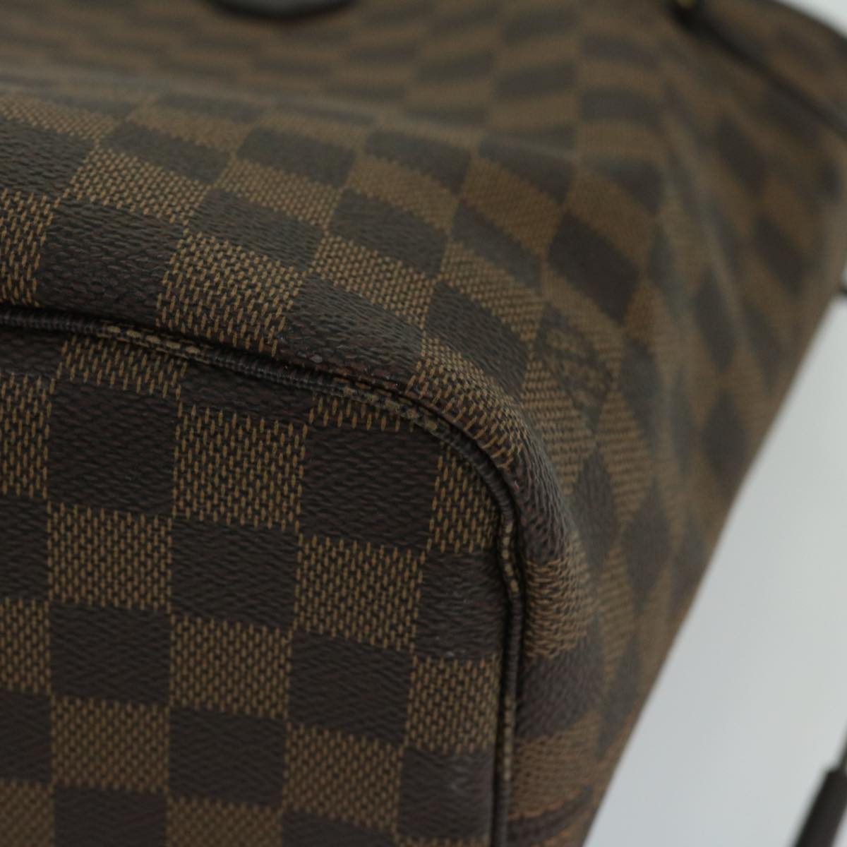 LOUIS VUITTON Damier Ebene Neverfull MM Tote Bag N51105 LV 68787SA