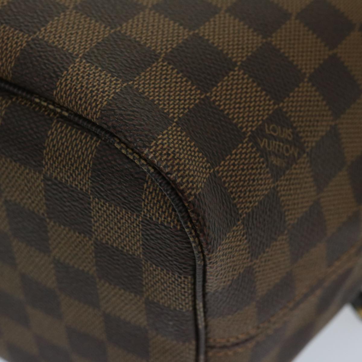 LOUIS VUITTON Damier Ebene Neverfull MM Tote Bag N51105 LV 68787SA