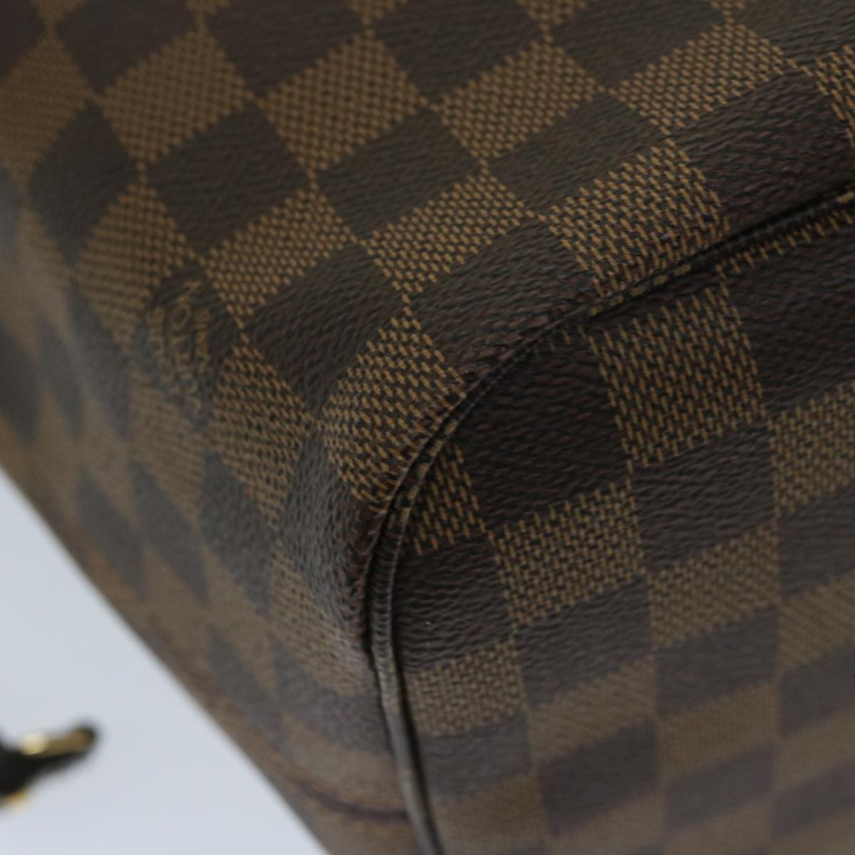 LOUIS VUITTON Damier Ebene Neverfull MM Tote Bag N51105 LV 68787SA