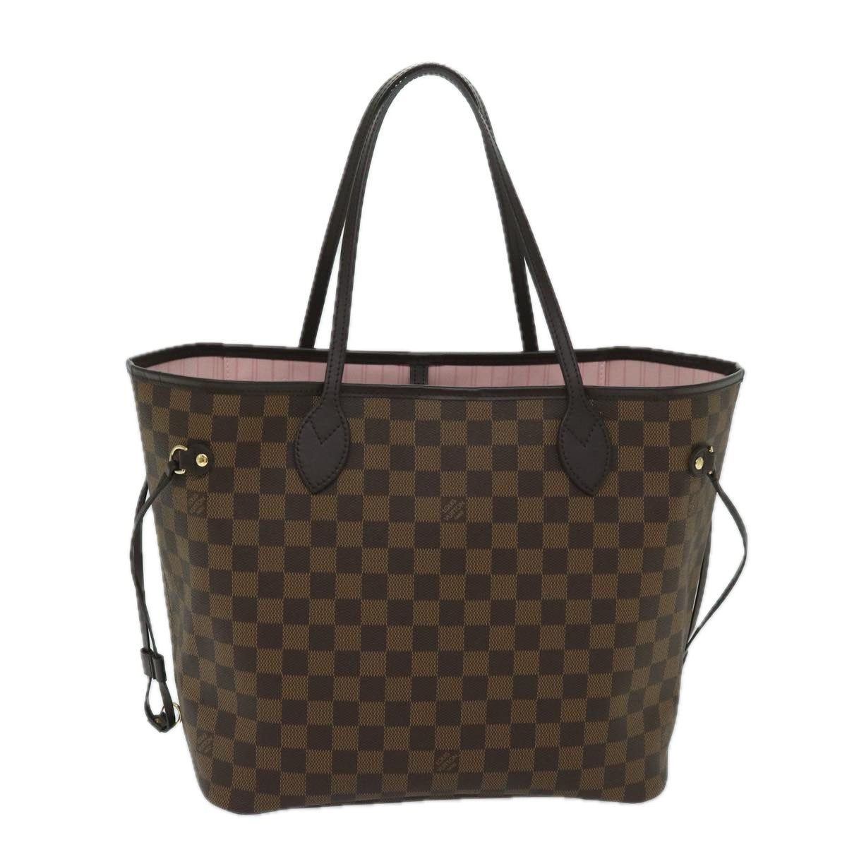 LOUIS VUITTON Damier Ebene Neverfull MM Tote Bag N51105 LV 68787SA