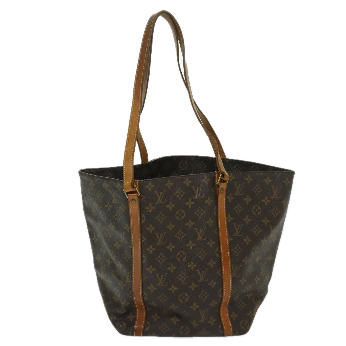 LOUIS VUITTON Monogram Sac Shopping Tote Bag M51108 LV 68798