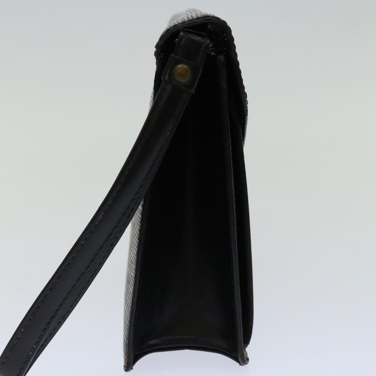 LOUIS VUITTON Epi Serie Dragonne Hand Bag Black M52612 LV 68803