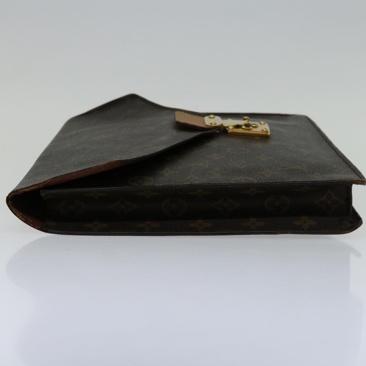 LOUIS VUITTON Monogram Porte Documents Senatur Briefcase M53335 LV 68810