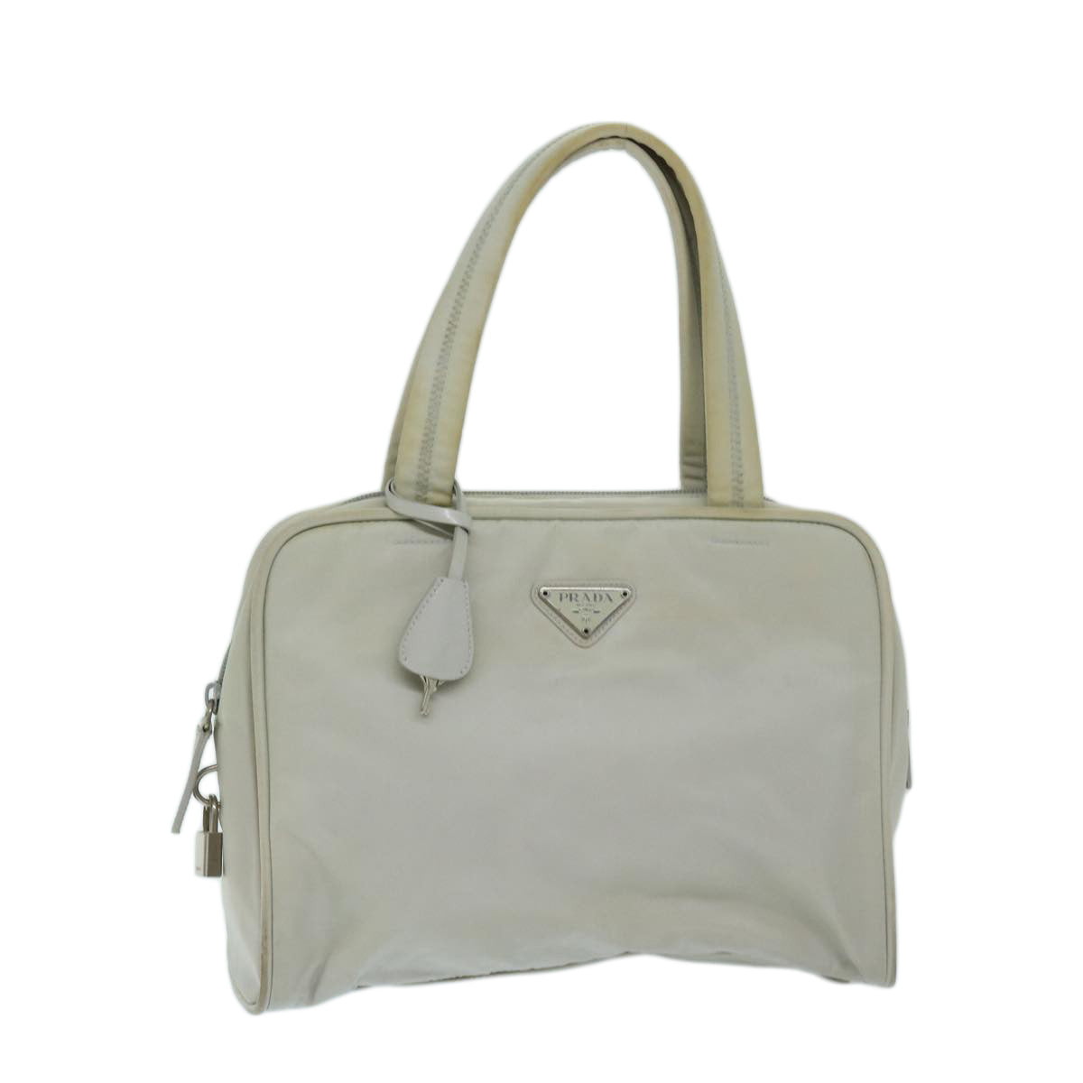 Luxury PradaHand Bag Nylon Gray 68818