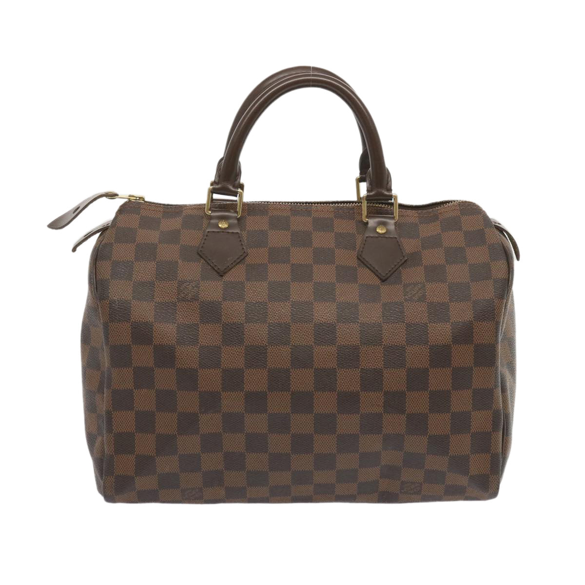 LOUIS VUITTON Damier Ebene Speedy 30 Hand Bag N41364 LV 68820