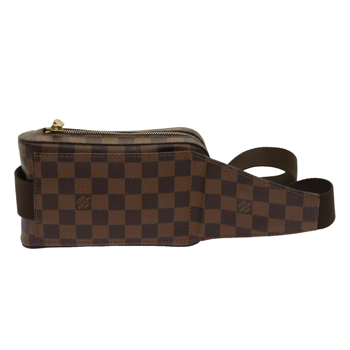 LOUIS VUITTON Damier Ebene Geronimos Shoulder Bag N51994 LV 68821