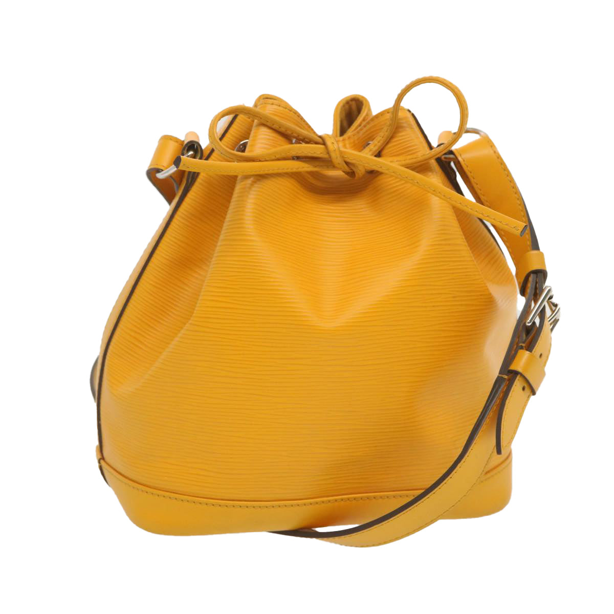 LOUIS VUITTON Epi Noe BB Shoulder Bag Yellow Citron M40848 LV 68856