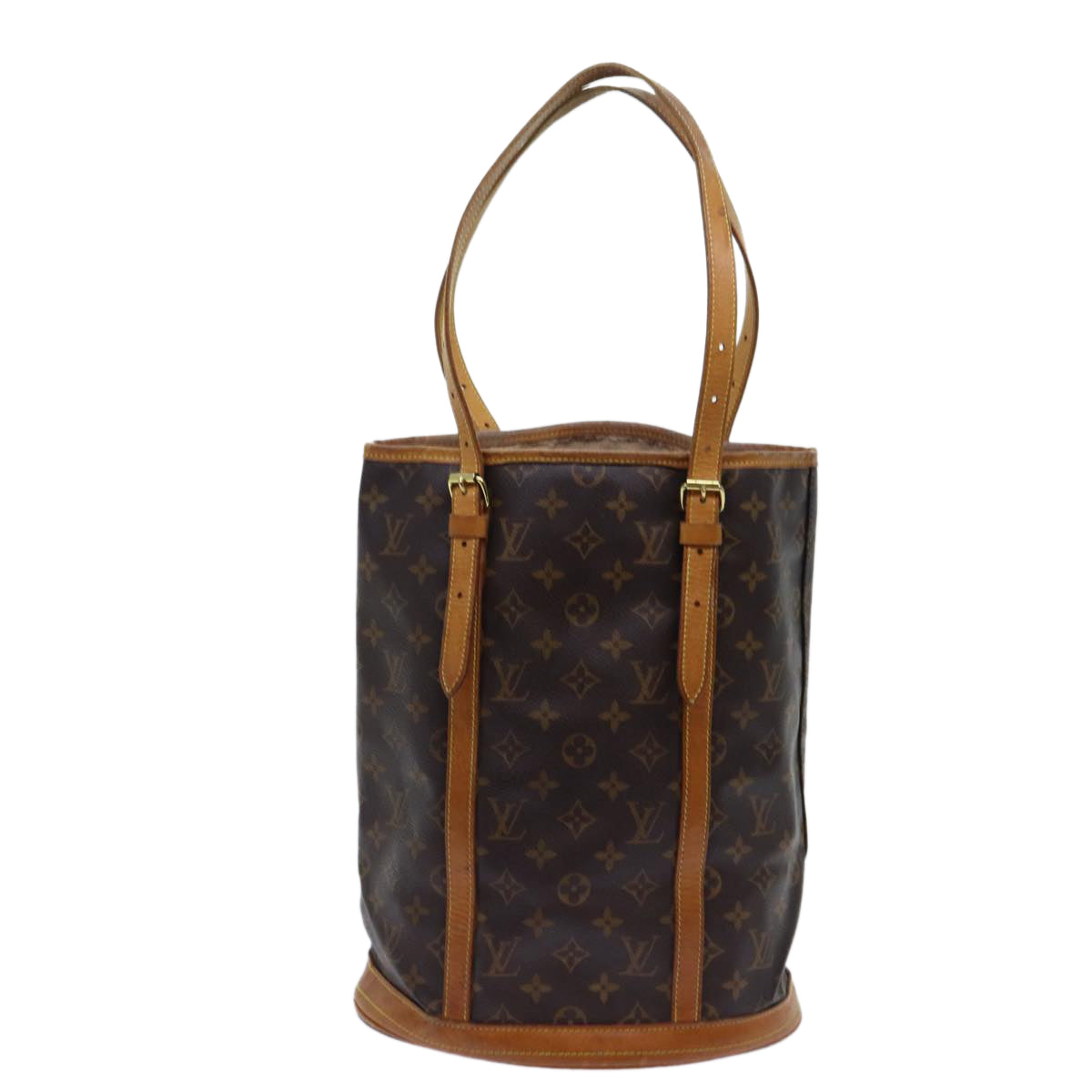 LOUIS VUITTON Monogram Bucket GM Shoulder Bag M42236 LV 68863