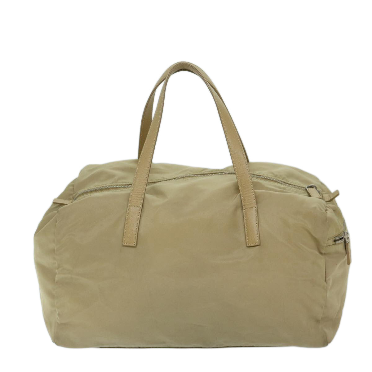 Luxury PradaHand Bag Nylon Beige 68875