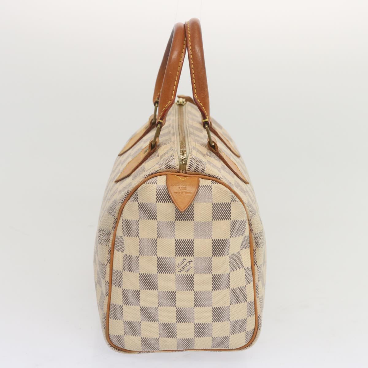 LOUIS VUITTON Damier Azur Speedy 25 Hand Bag N41534 LV 68876