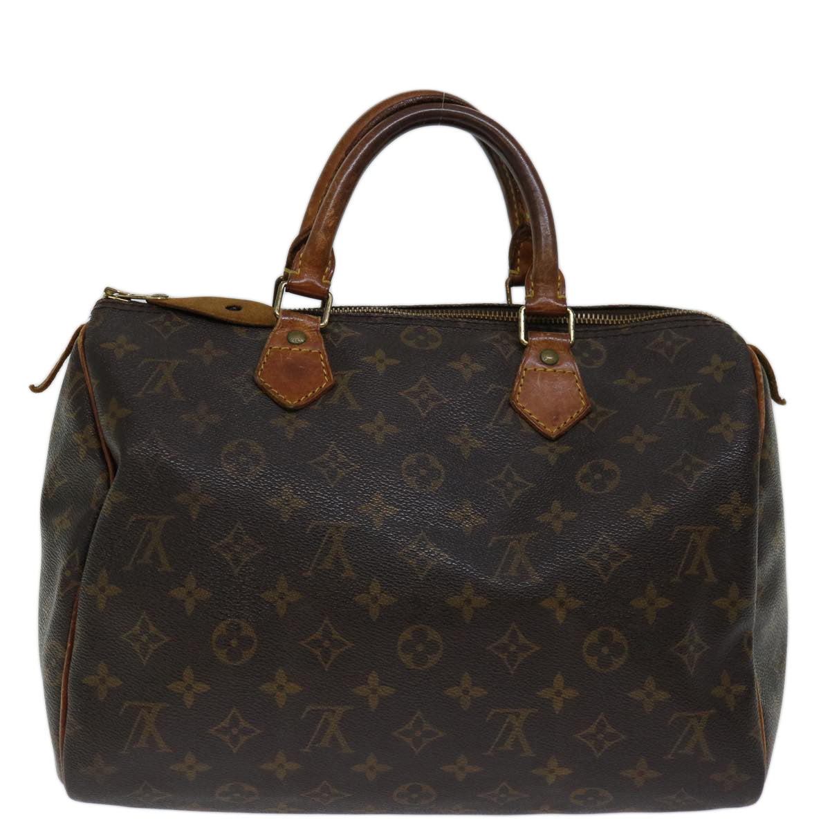 LOUIS VUITTON Monogram Speedy 30 Hand Bag M41526 LV 68878