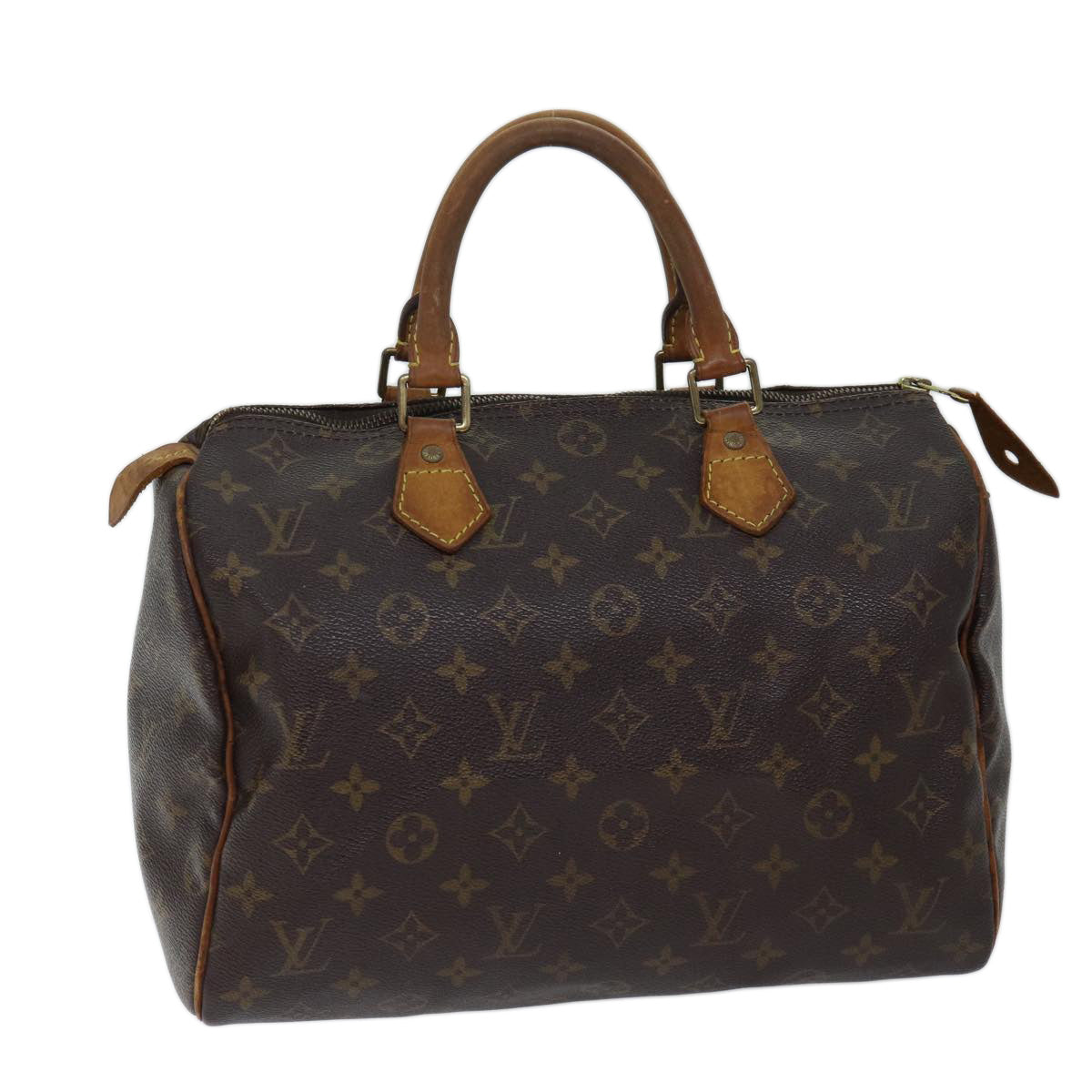 LOUIS VUITTON Monogram Speedy 30 Hand Bag M41526 LV 68880
