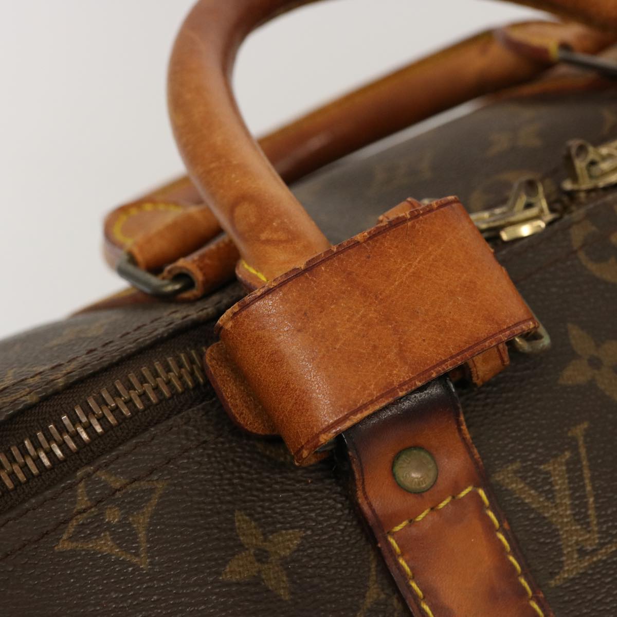 LOUIS VUITTON Monogram Keepall 50 Boston Bag M41426 LV 68884