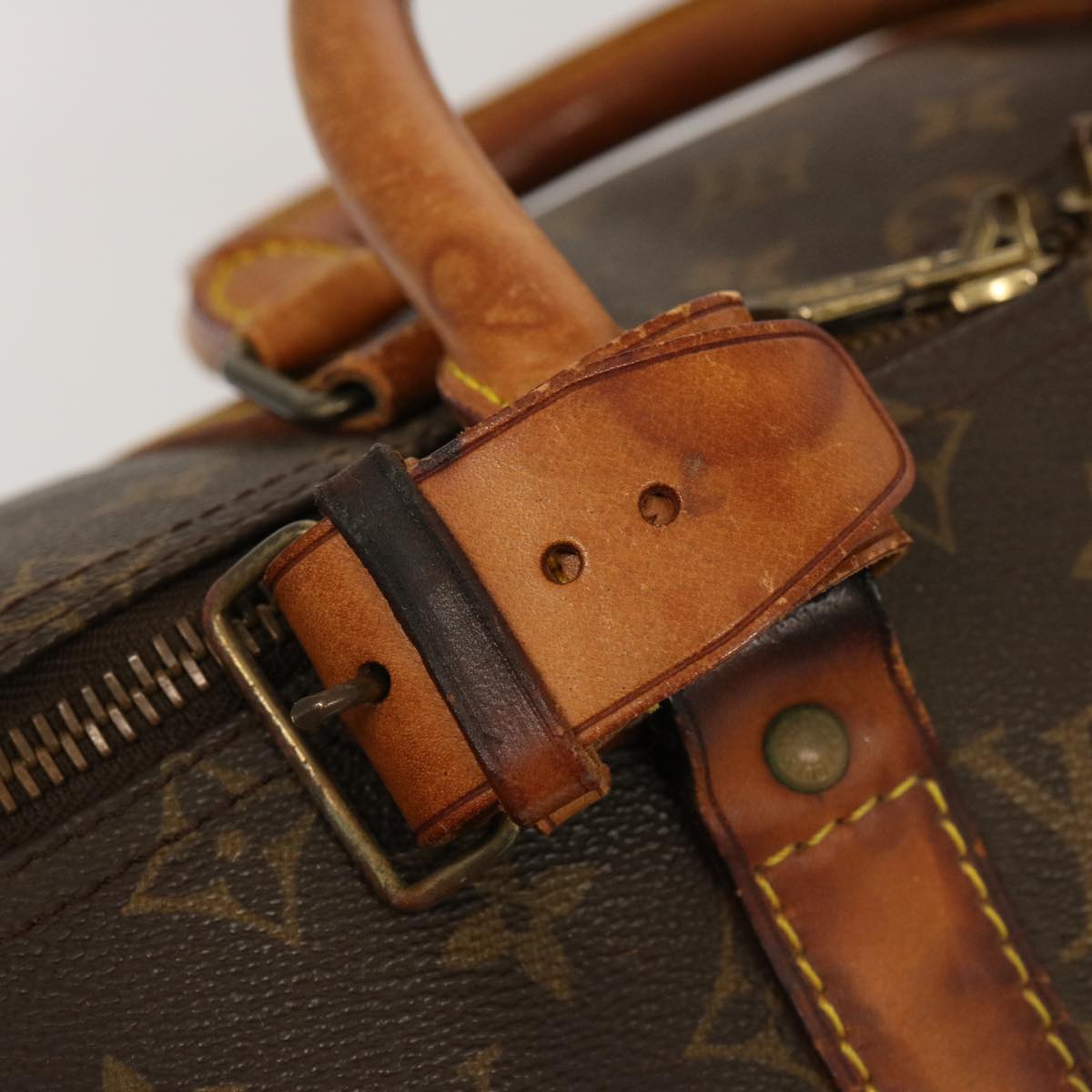 LOUIS VUITTON Monogram Keepall 50 Boston Bag M41426 LV 68884