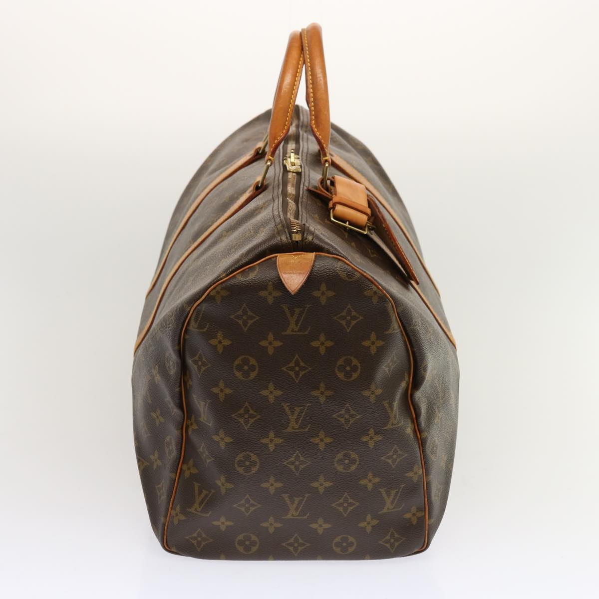 LOUIS VUITTON Monogram Keepall 50 Boston Bag M41426 LV 68885