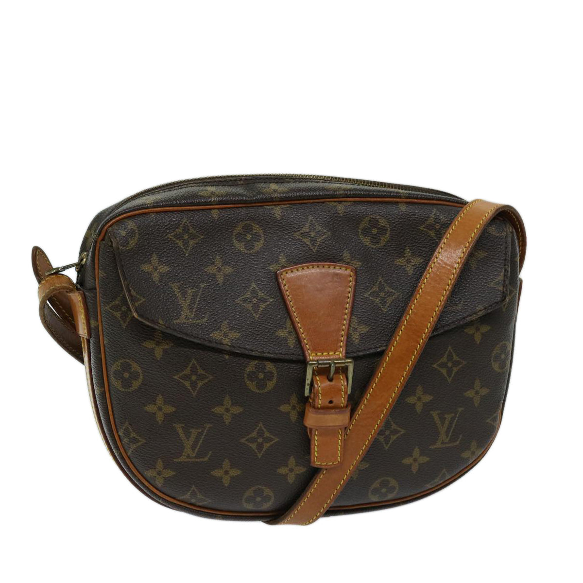 LOUIS VUITTON Monogram Jeune Fille GM Shoulder Bag M51225 LV 68898
