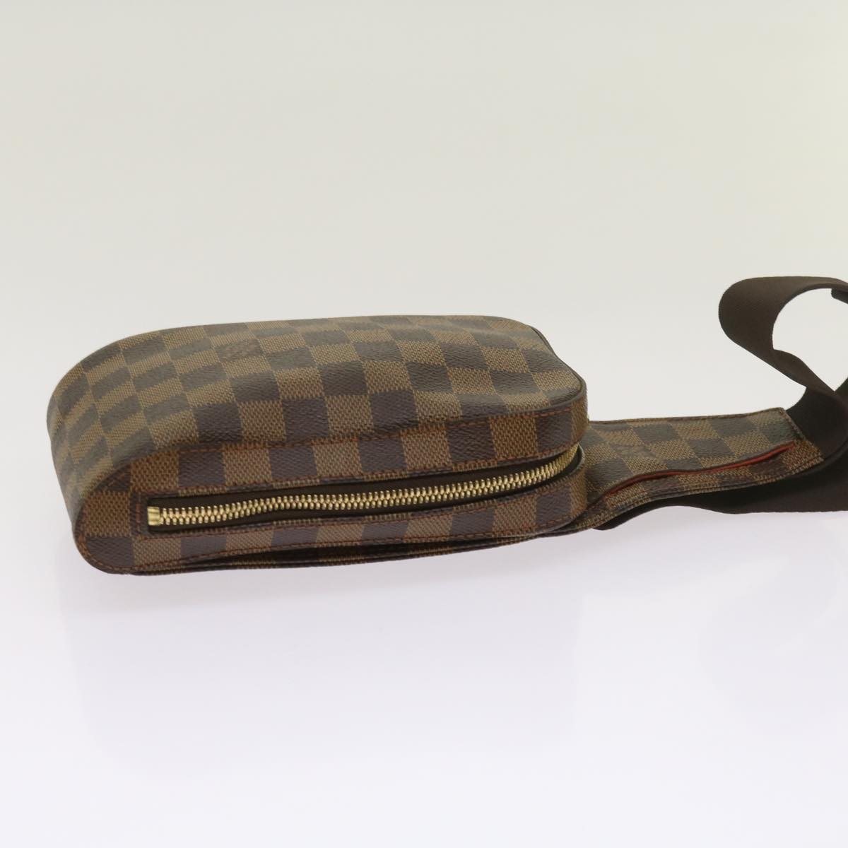 LOUIS VUITTON Damier Ebene Geronimos Shoulder Bag N51994 LV 68901A