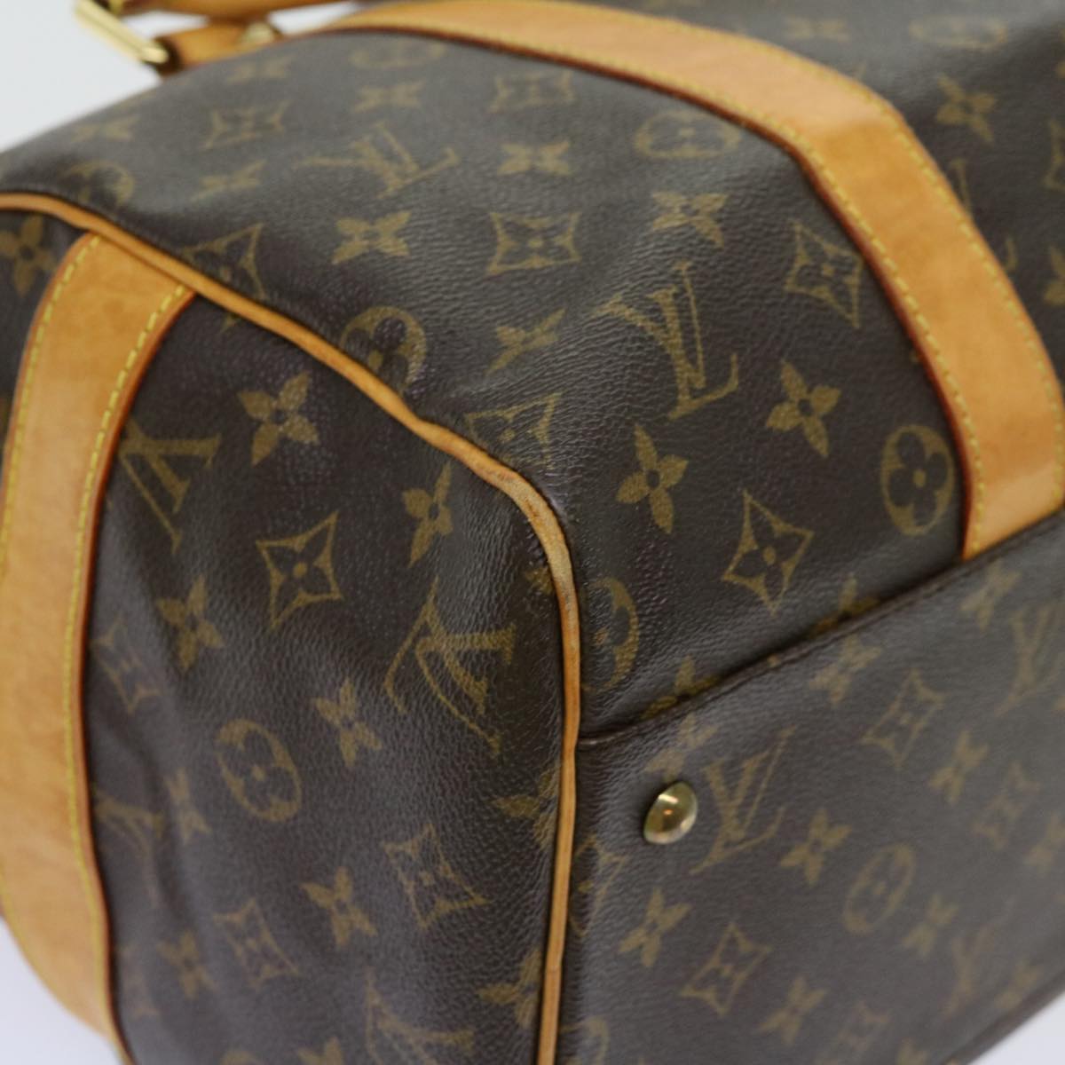 LOUIS VUITTON Monogram Carryall Boston Bag M40074 LV 68919