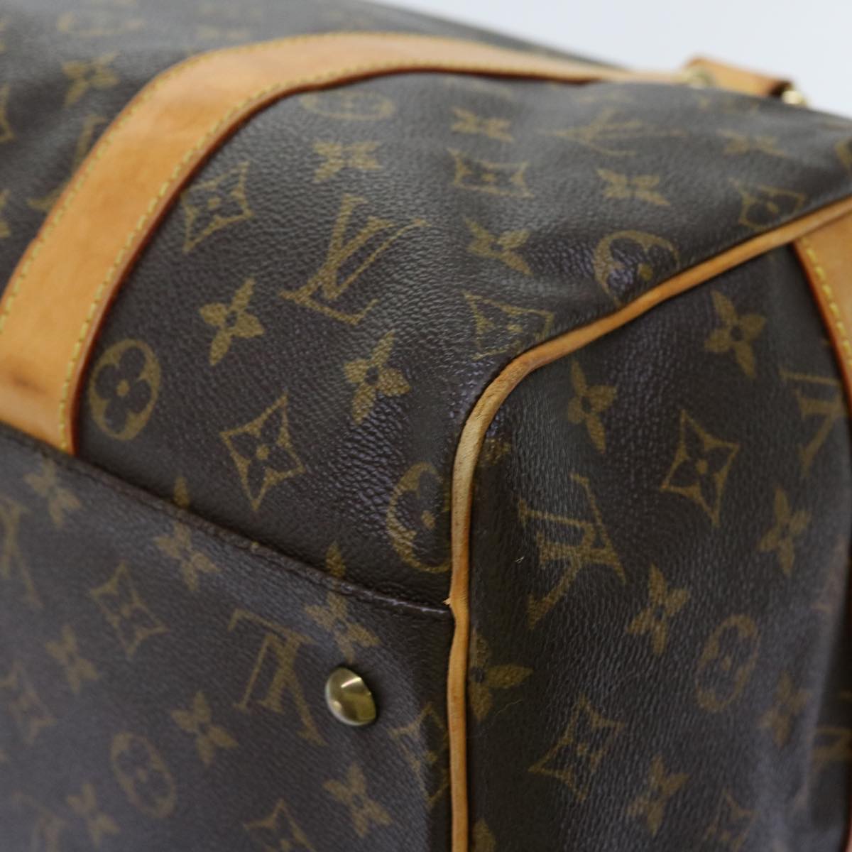 LOUIS VUITTON Monogram Carryall Boston Bag M40074 LV 68919