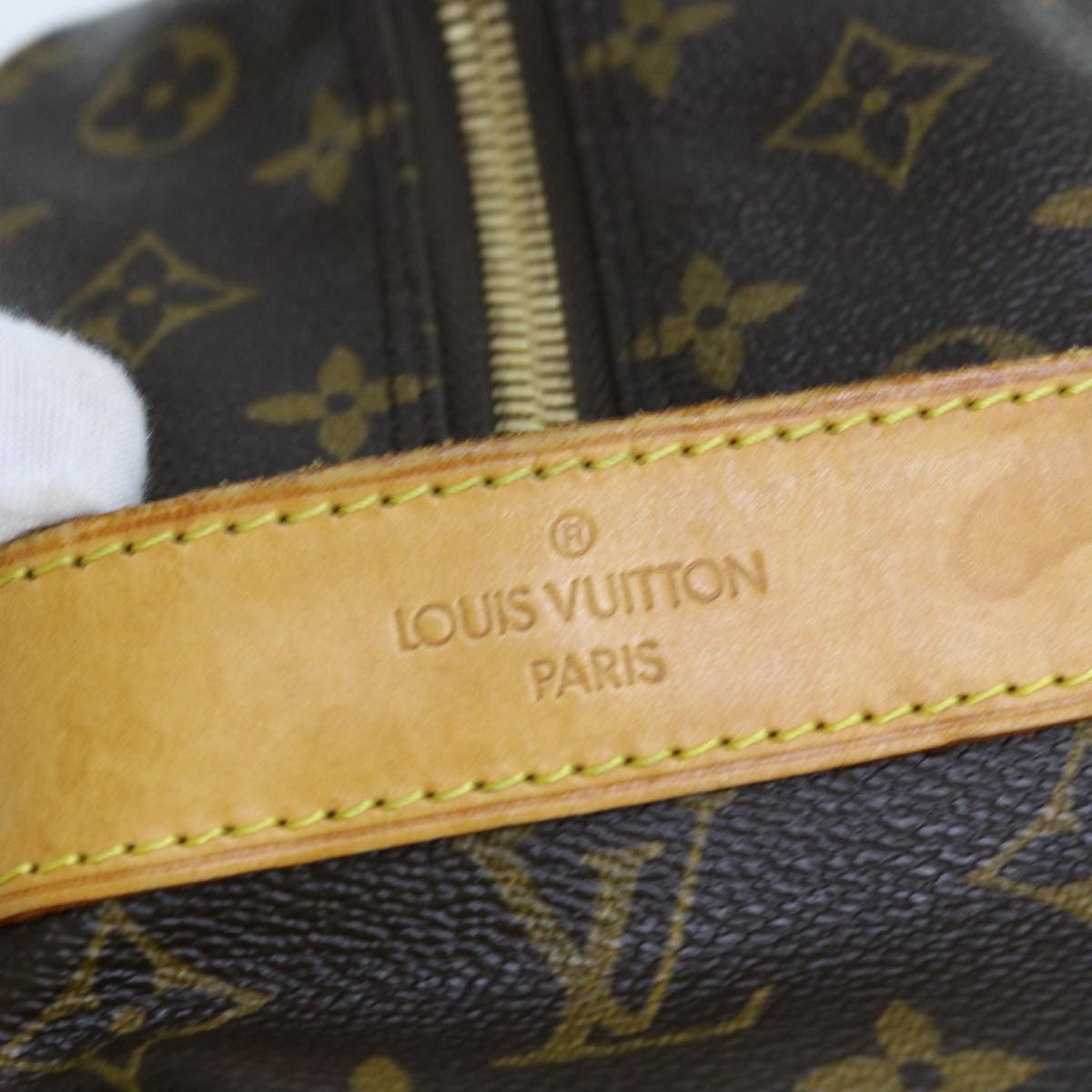 LOUIS VUITTON Monogram Carryall Boston Bag M40074 LV 68919
