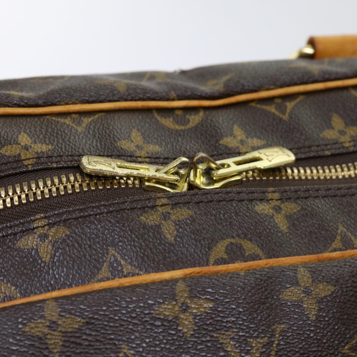 LOUIS VUITTON Monogram Carryall Boston Bag M40074 LV 68919