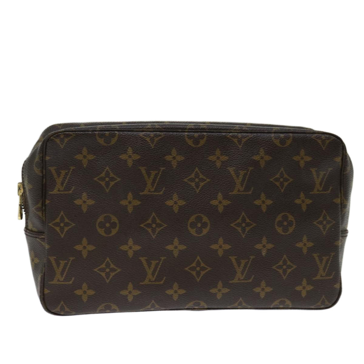 LOUIS VUITTON Monogram Trousse Toilette 28 Clutch Bag M47522 LV 68924