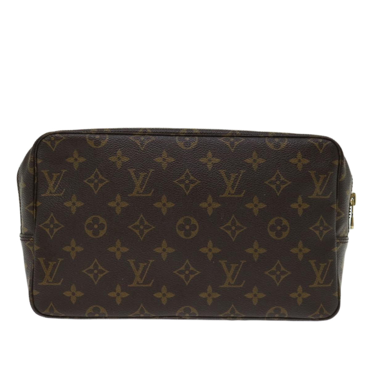 LOUIS VUITTON Monogram Trousse Toilette 28 Clutch Bag M47522 LV 68924