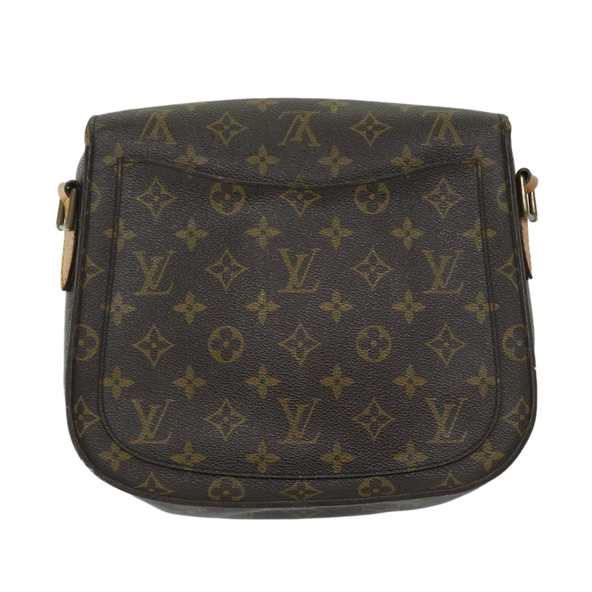 LOUIS VUITTON Monogram Saint Cloud GM Shoulder Bag M51242 LV 68932