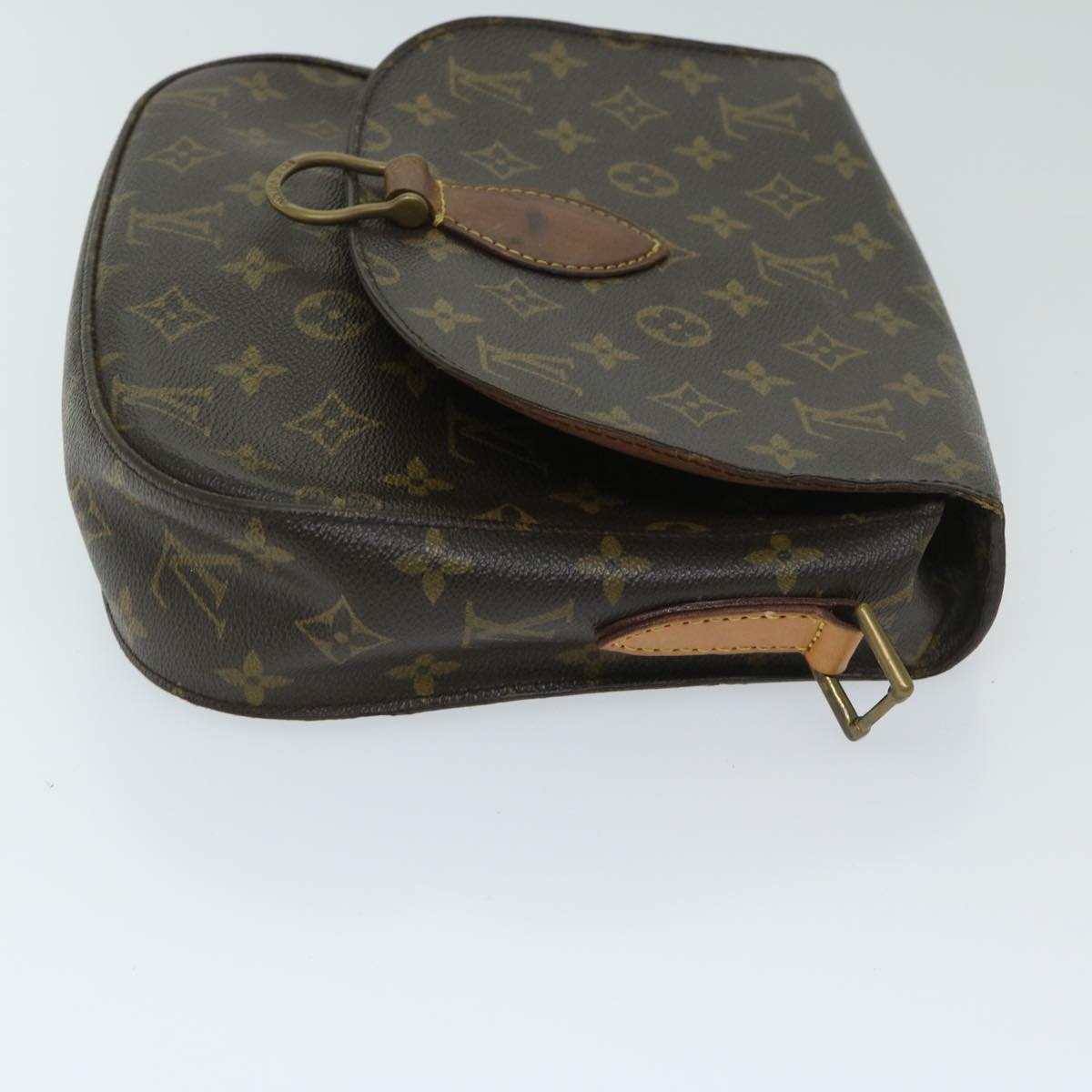 LOUIS VUITTON Monogram Saint Cloud GM Shoulder Bag M51242 LV 68932