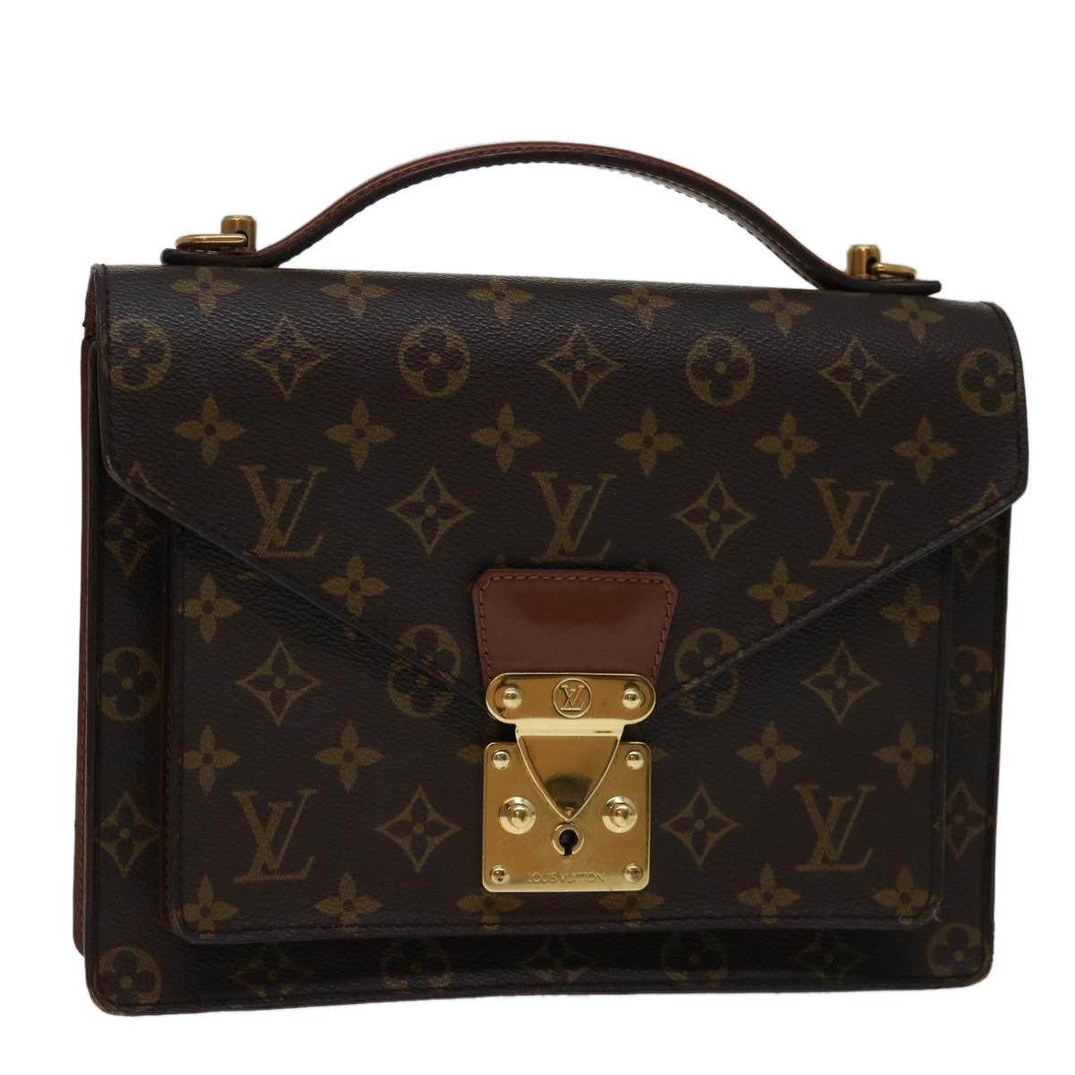 LOUIS VUITTON Monogram Monceau 26 Shoulder Bag 2way M51187 LV 68935