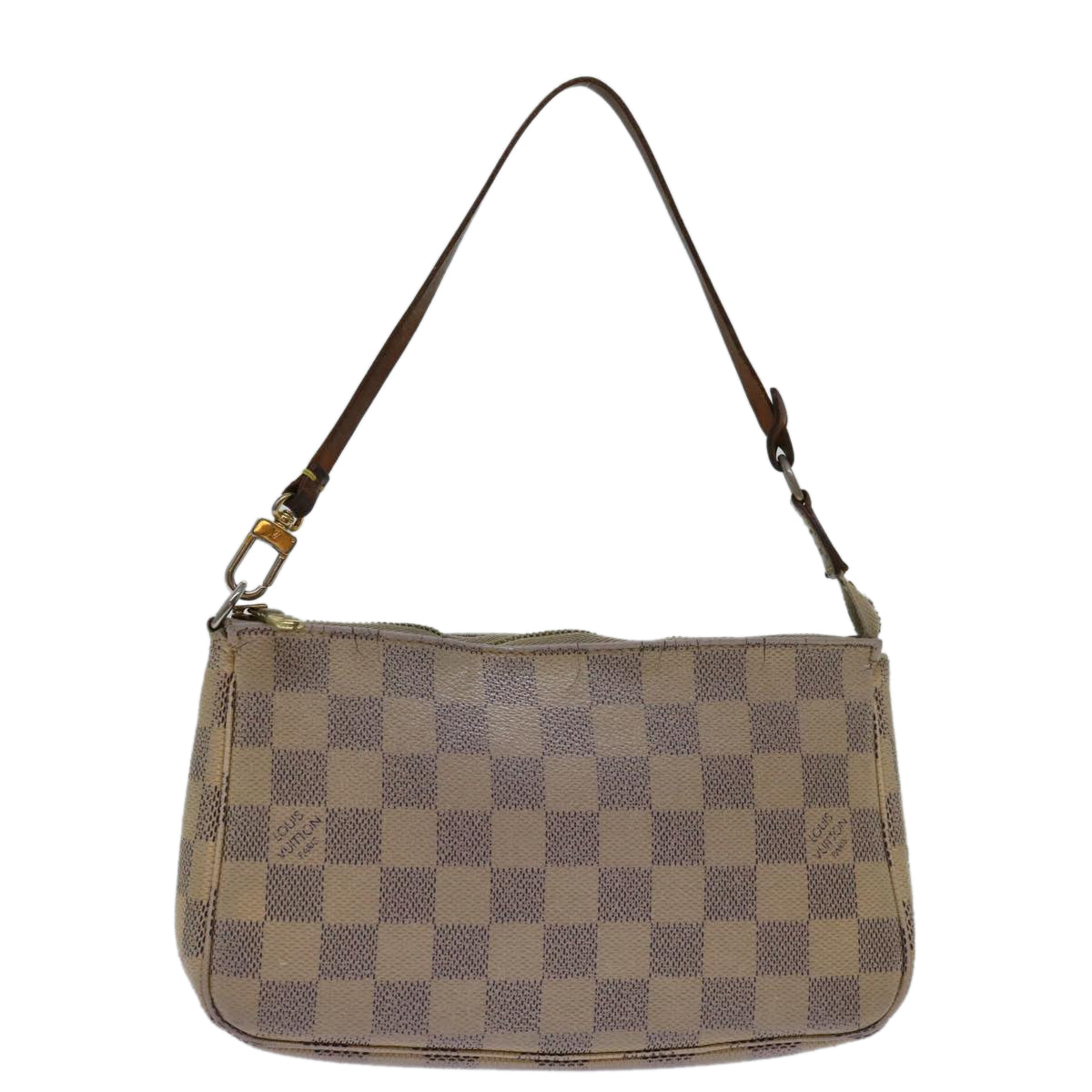 LOUIS VUITTON Damier Azur Pochette Accessoires Pouch N51986 LV 68937