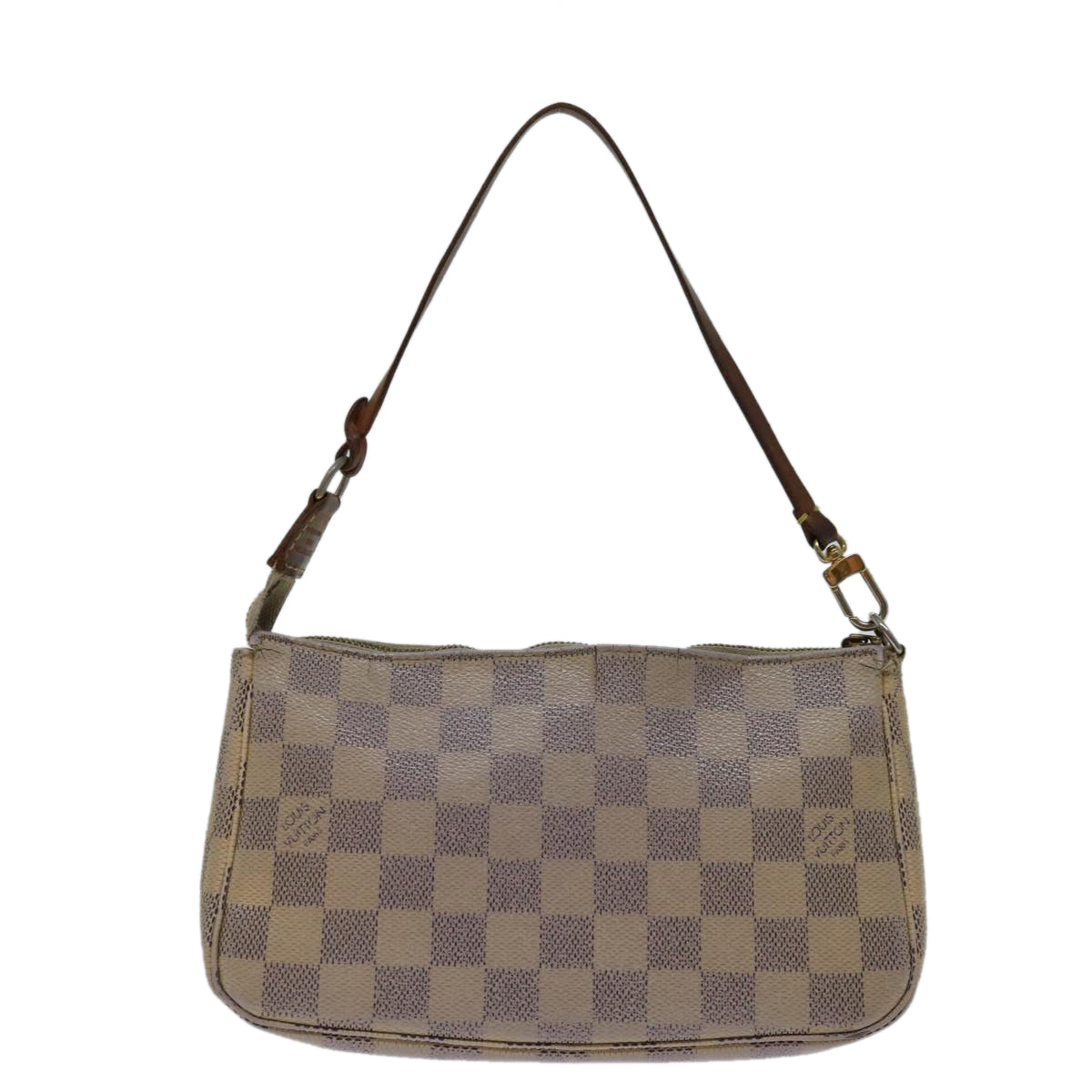 LOUIS VUITTON Damier Azur Pochette Accessoires Pouch N51986 LV 68937