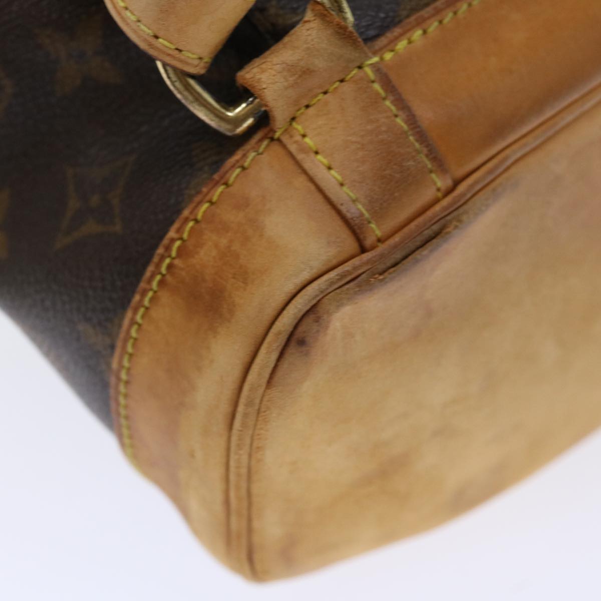 LOUIS VUITTON Monogram Montsouris MM Backpack M51136 LV 68950