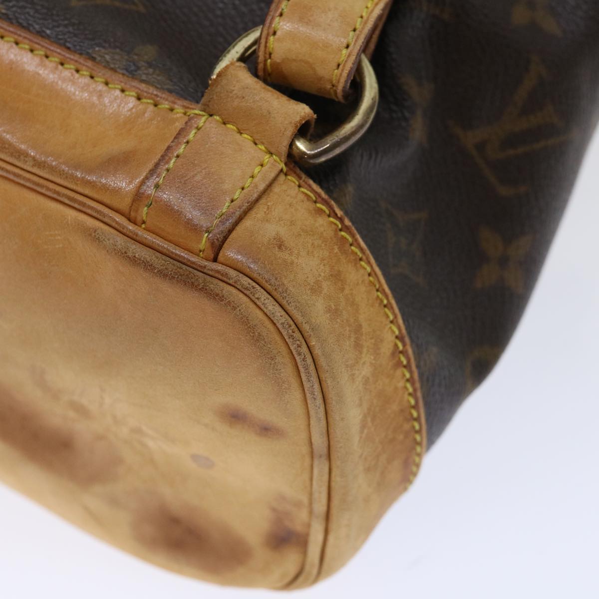 LOUIS VUITTON Monogram Montsouris MM Backpack M51136 LV 68950