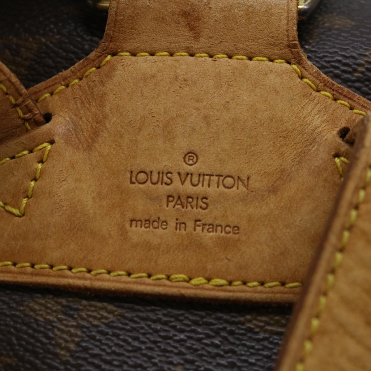 LOUIS VUITTON Monogram Montsouris MM Backpack M51136 LV 68950
